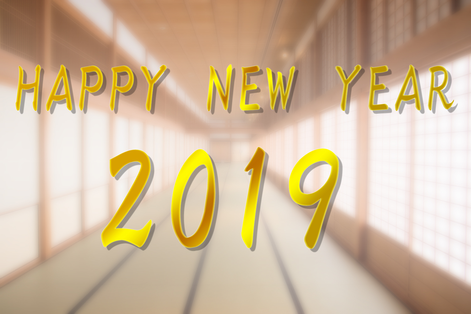 HAPPY NEW YEAR 2019 森田の抱負