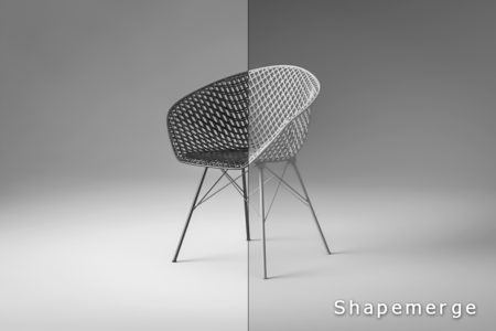 【3dsMaxモデリング】網椅子の作り方！！！ Shapemerge