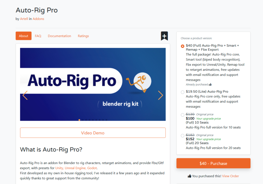 【Blender】Auto-Rig Proを使って超簡単にリギングしてみた！ | SHERPA TIMES