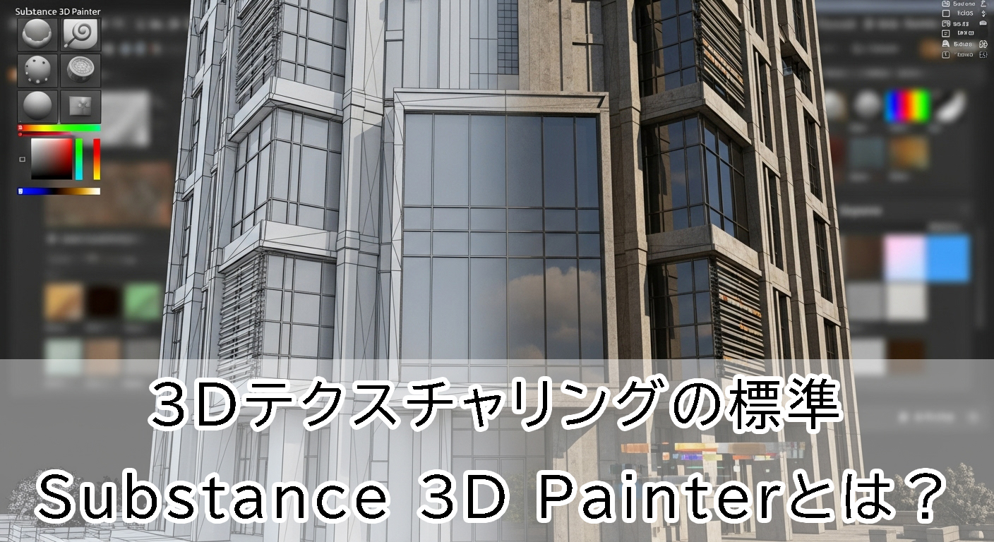 3Dテクスチャリングの標準:Substance 3D Painterとは?