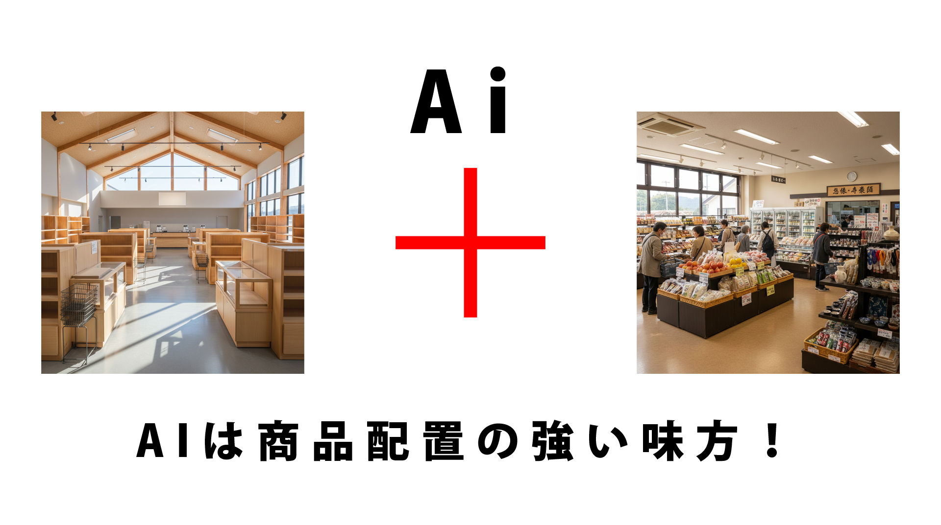 AIは商品配置の強い味方！