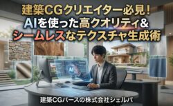 建築CGクリエイター必見！AIを使った高クオリティ＆シームレスなテクスチャ生成術